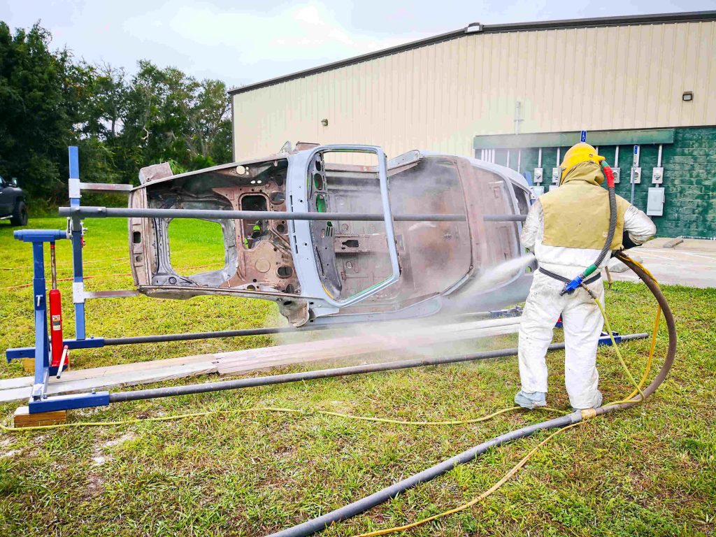 Metal Sandblasting Applications