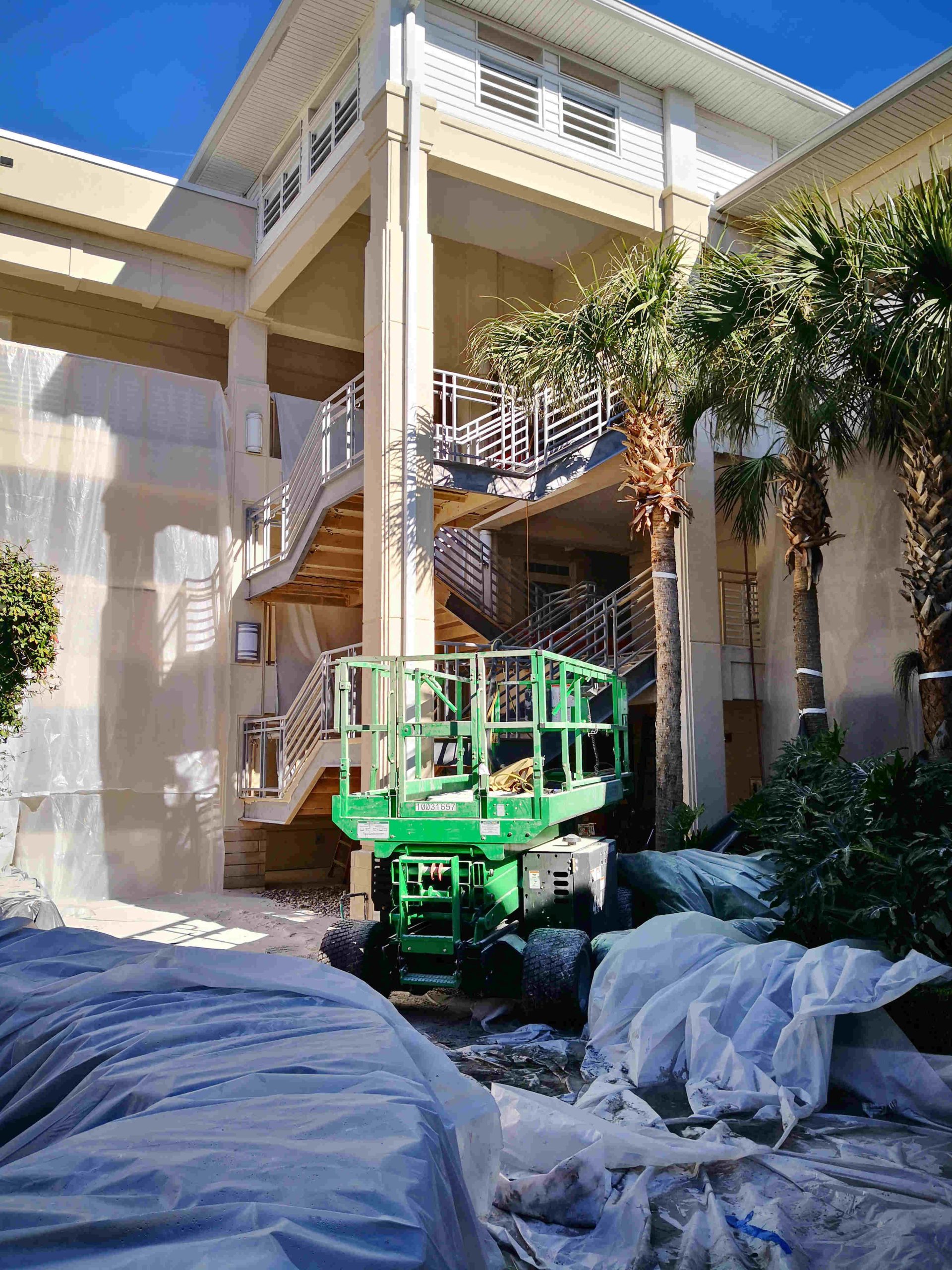 Commercial_steel_staircase_repair_sandblast_paint_removal-17